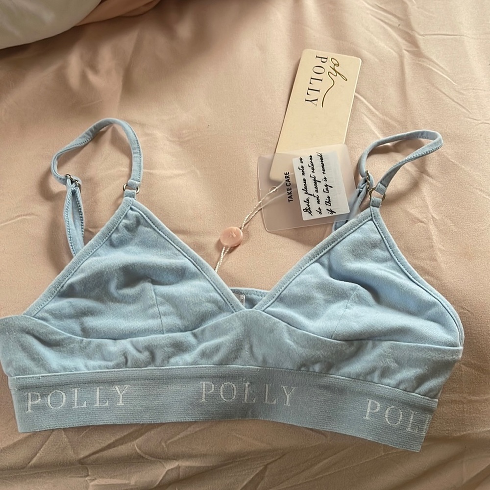 Oh Polly - blue bralette